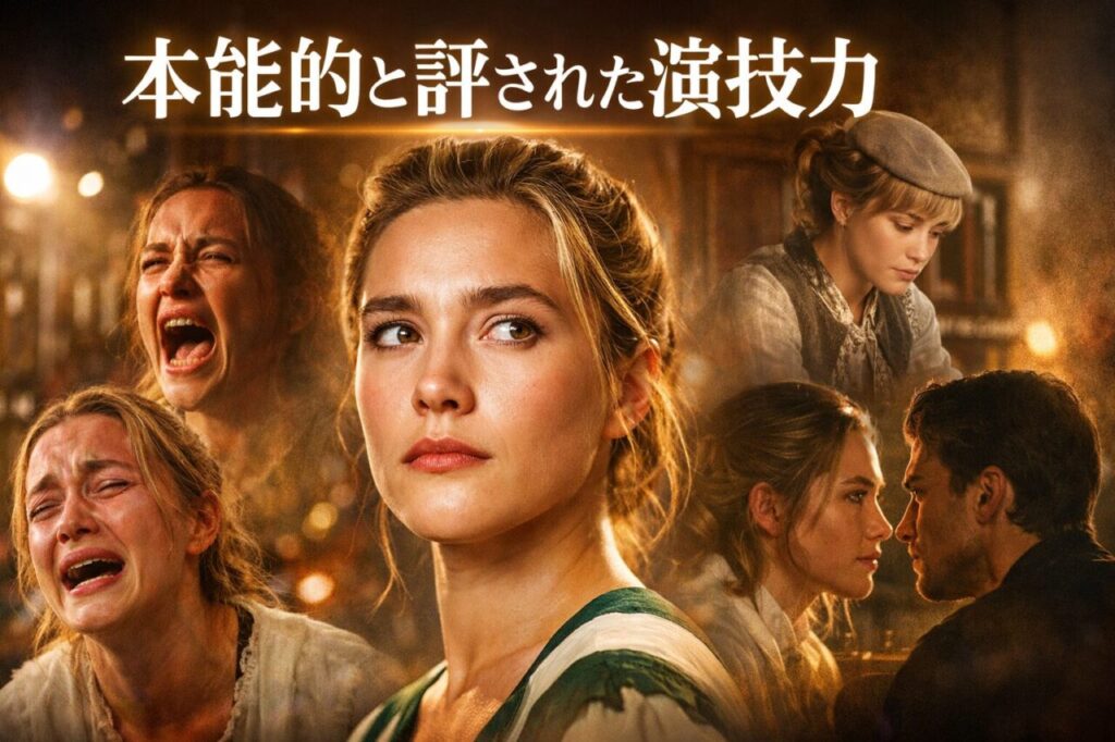 本能的と評された演技力