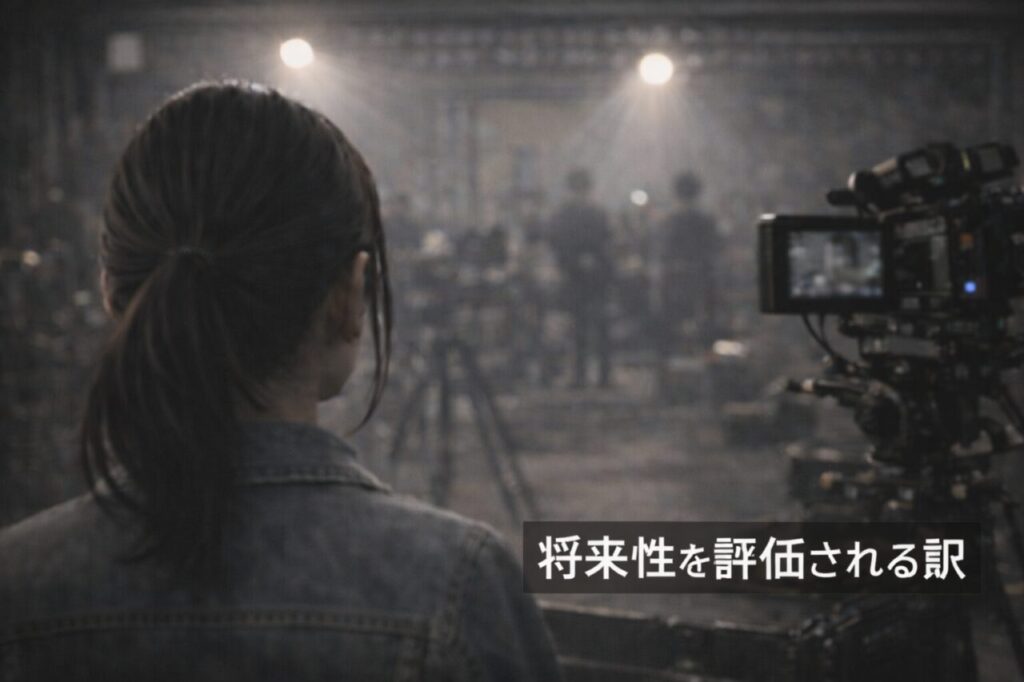 将来性を評価される訳