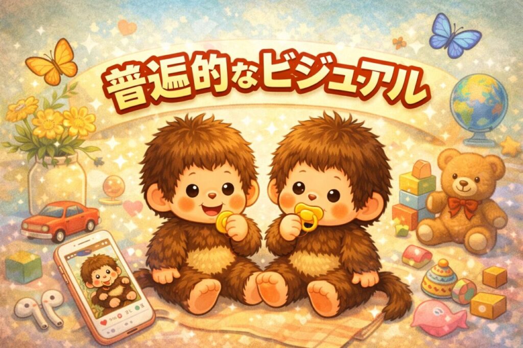 普遍的なビジュアル