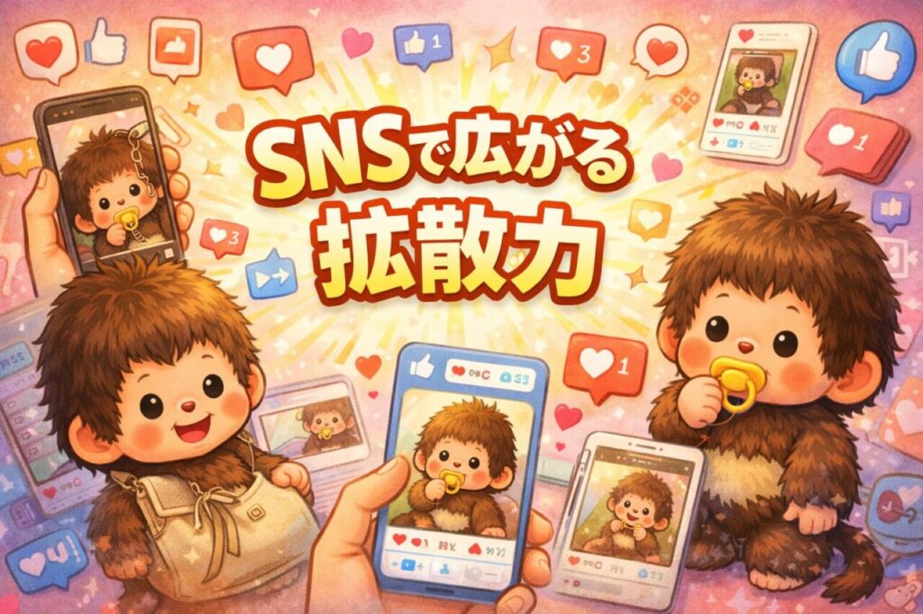 SNSで広がる拡散力
