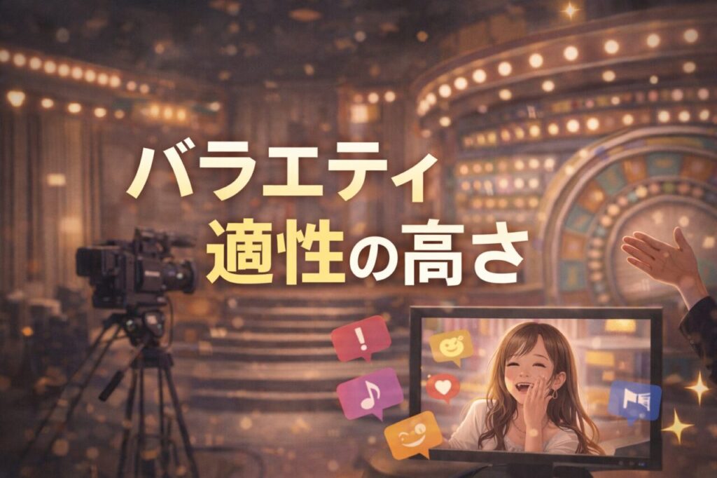 バラエティ適性の高さ