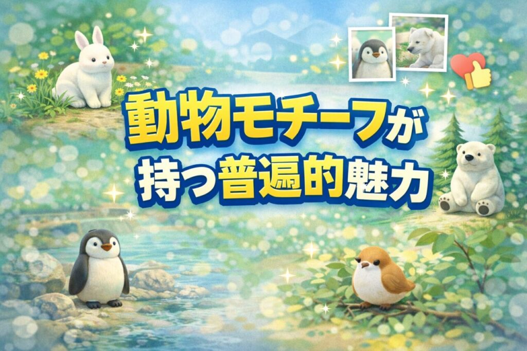 動物モチーフが持つ普遍的魅力