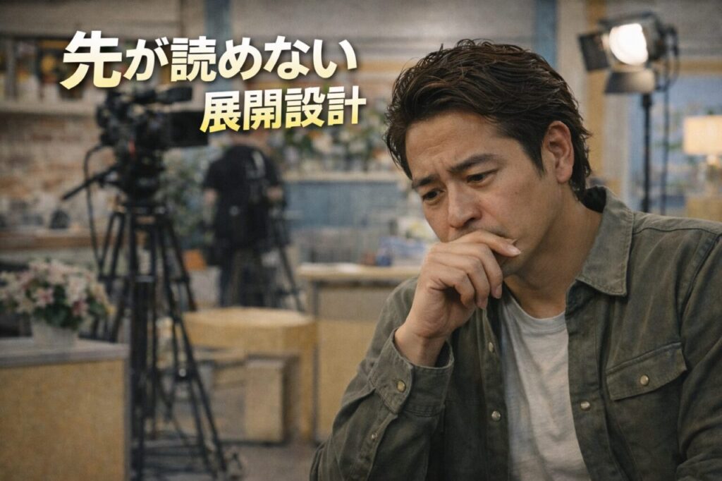 先が読めない展開設計