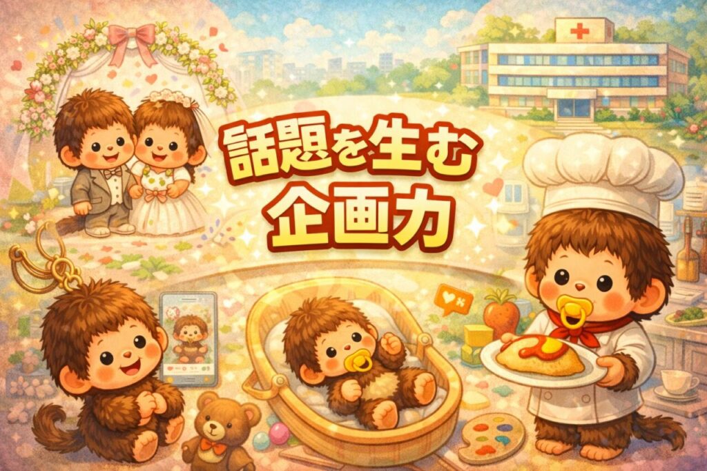 話題を生む企画力