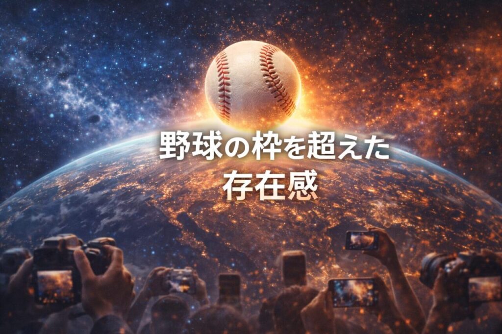 野球の枠を超えた存在感