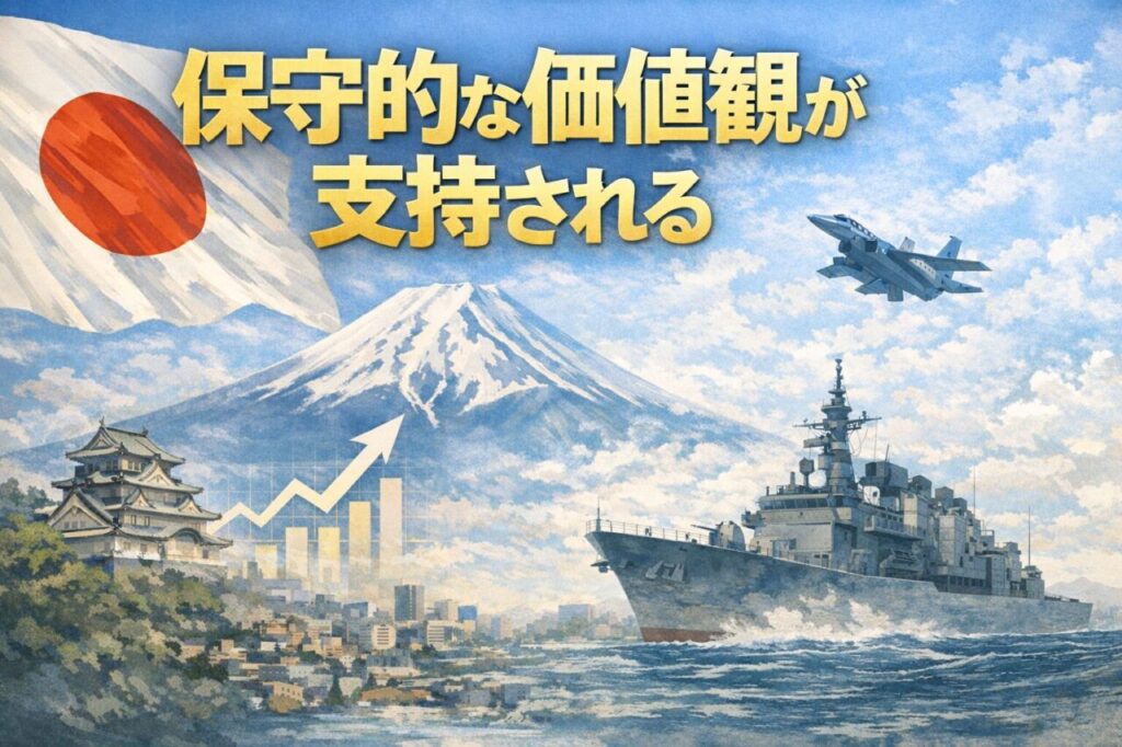 保守的な価値観が支持される