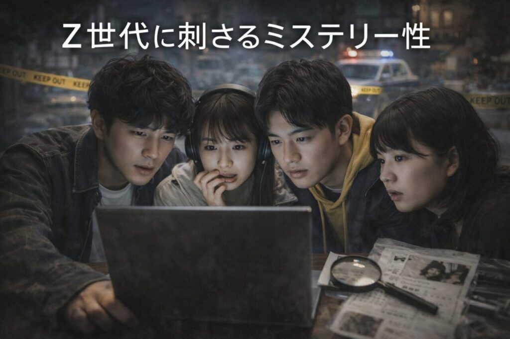 Z世代に刺さるミステリー性