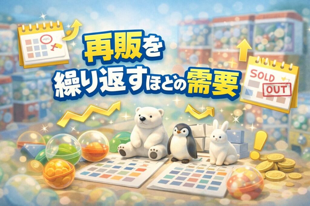 再販を繰り返すほどの需要