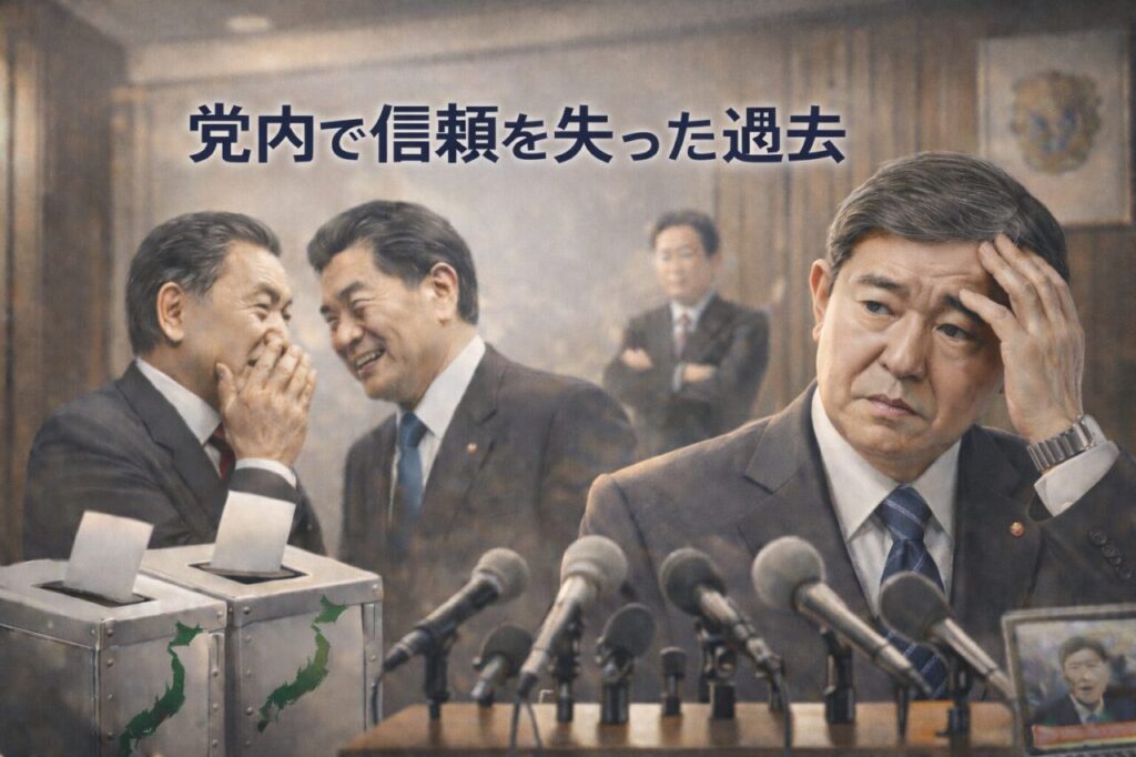 党内で信頼を失った過去