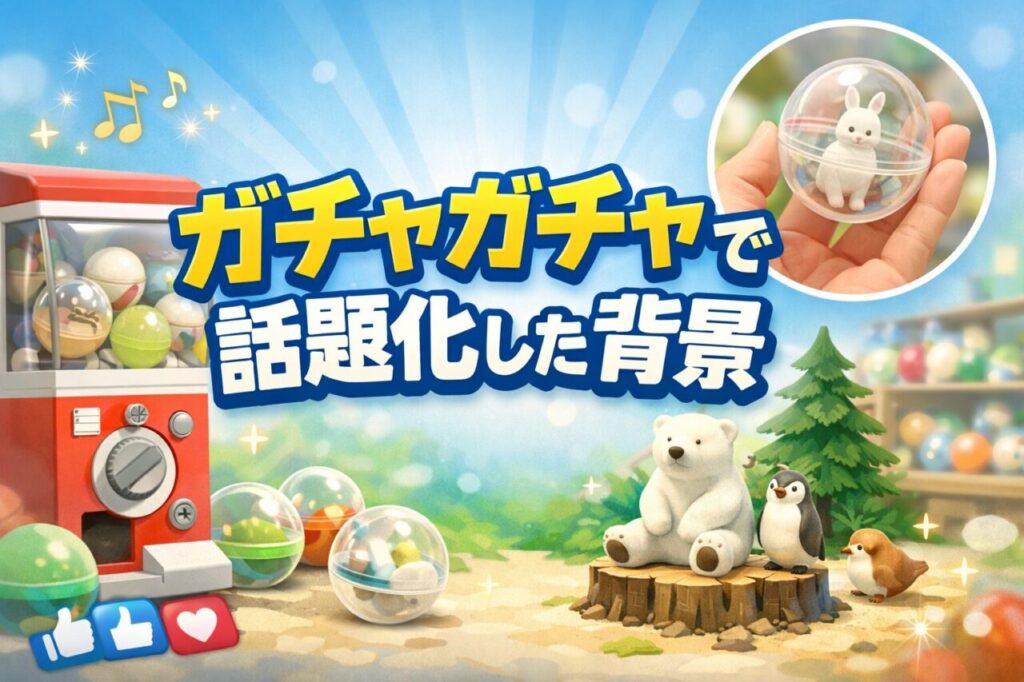 ガチャガチャで話題化した背景