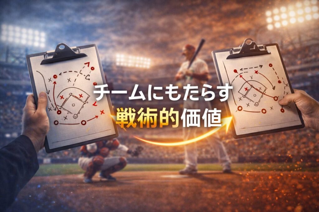 チームにもたらす戦術的価値