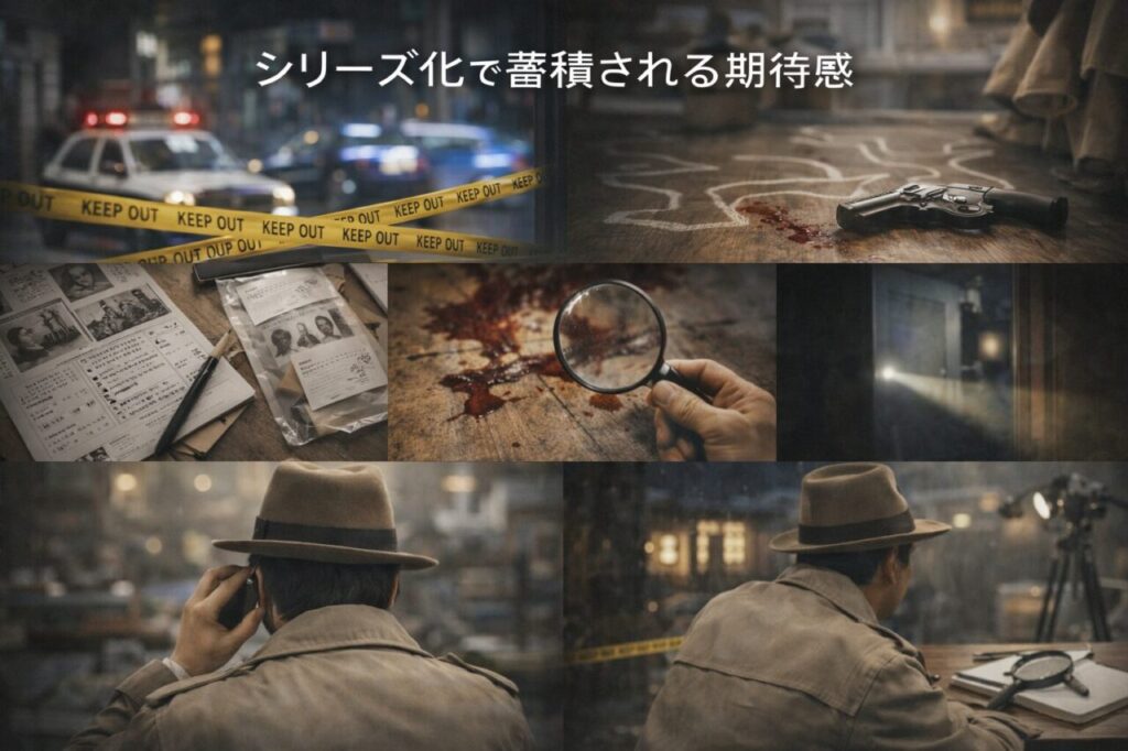 シリーズ化で蓄積される期待感