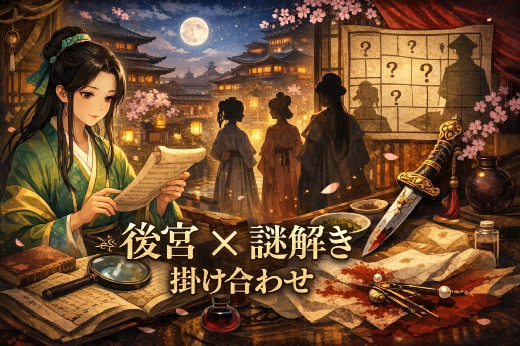 後宮×謎解きの掛け合わせ