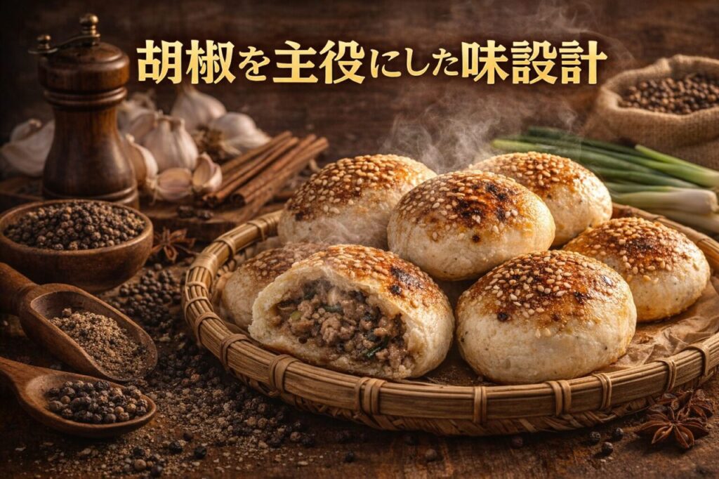 胡椒を主役にした味設計