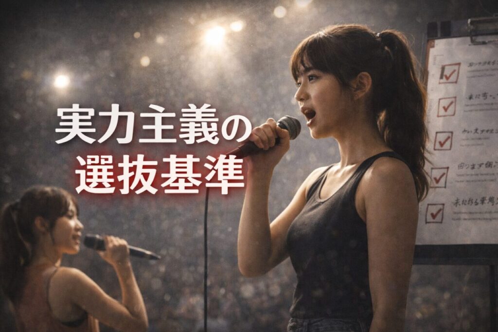 実力主義の選抜基準