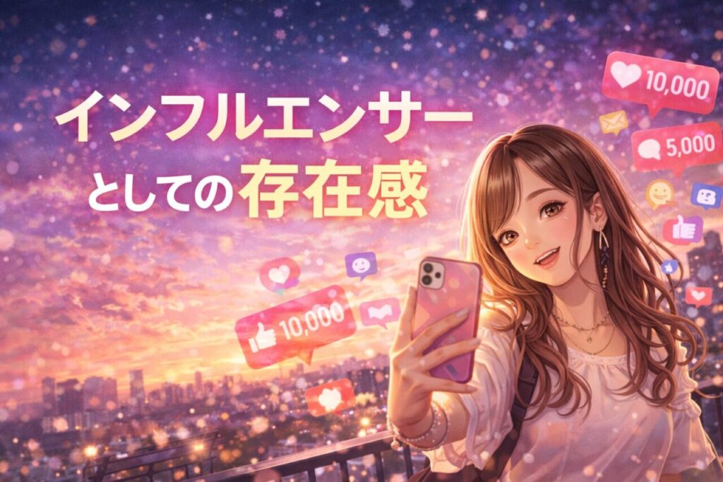 インフルエンサーとしての存在感
