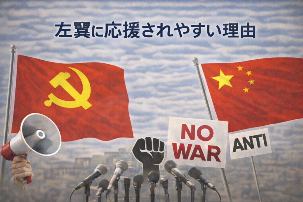 左翼に応援されやすい理由