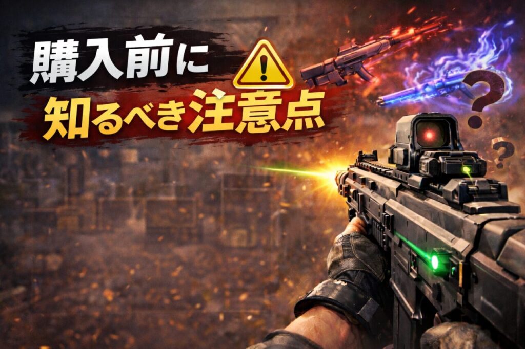 購入前に知るべき注意点