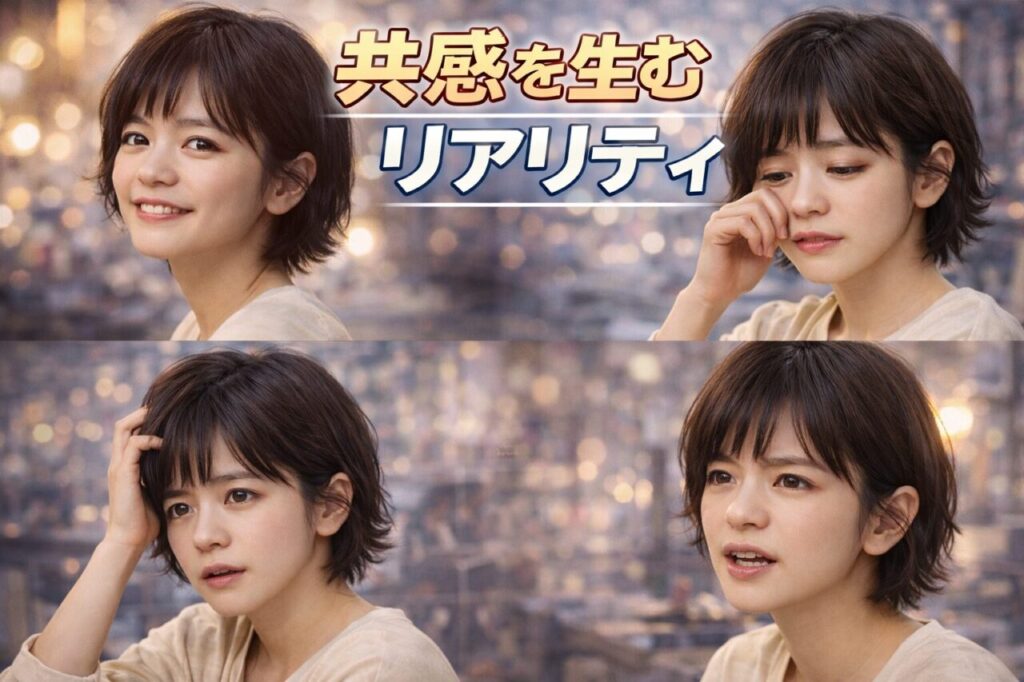 共感を生むリアリティ