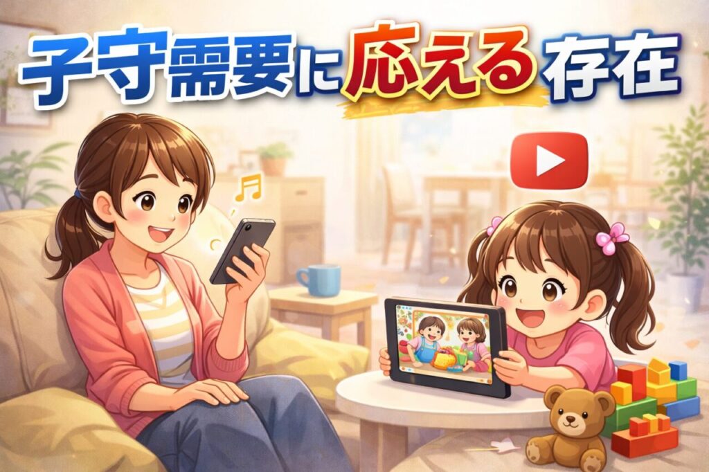 子守需要に応える存在