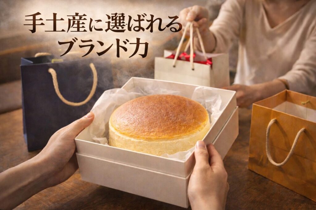 手土産に選ばれるブランド力