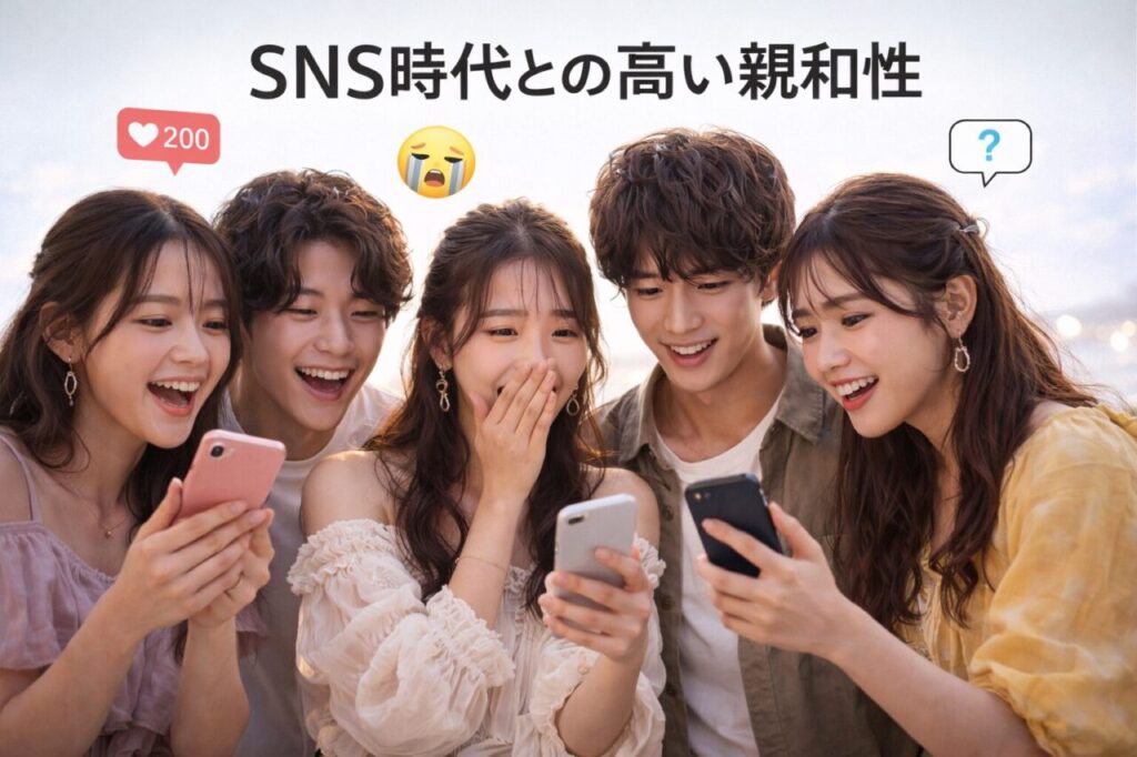 SNS時代との高い親和性