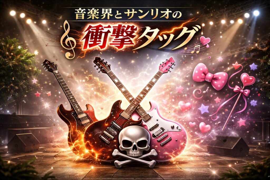 音楽界とサンリオの衝撃タッグ