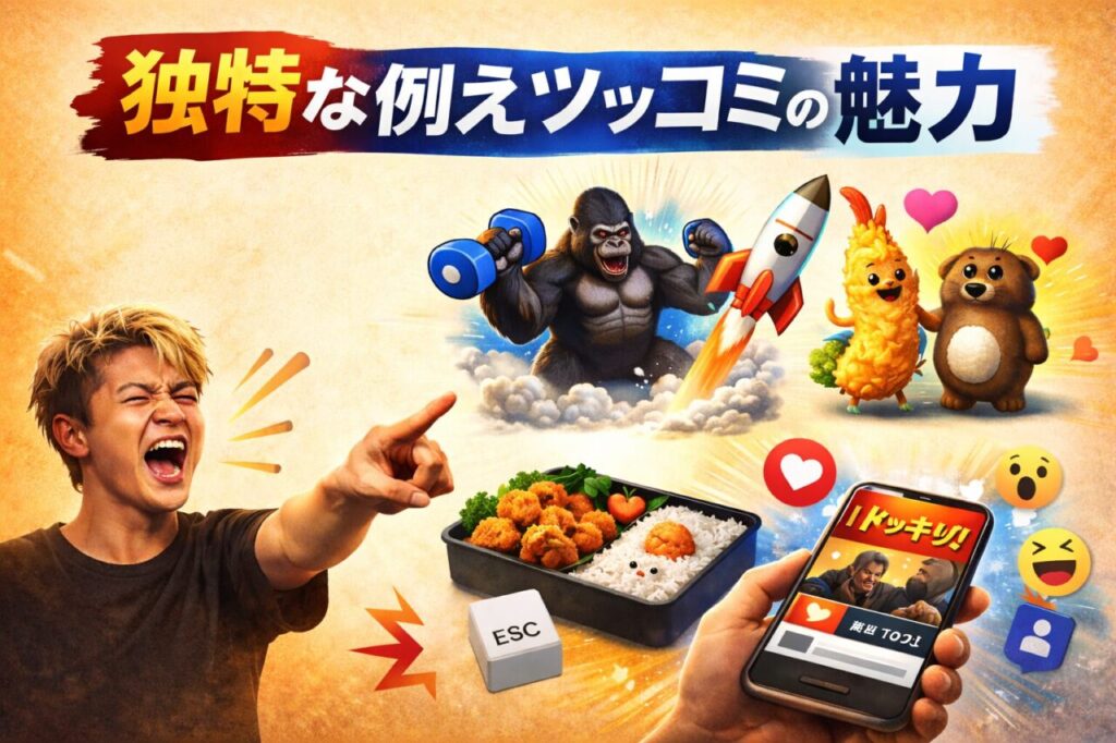 独特な例えツッコミの魅力