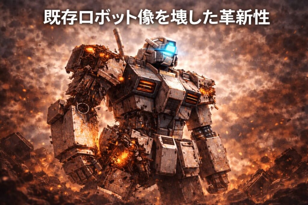 既存ロボット像を壊した革新性