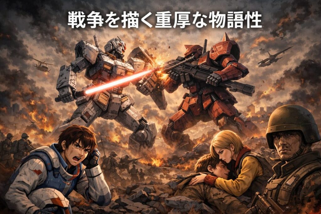 戦争を描く重厚な物語性
