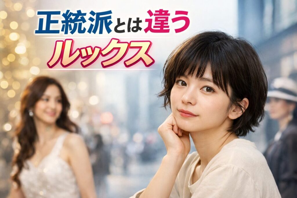 正統派とは違うルックス