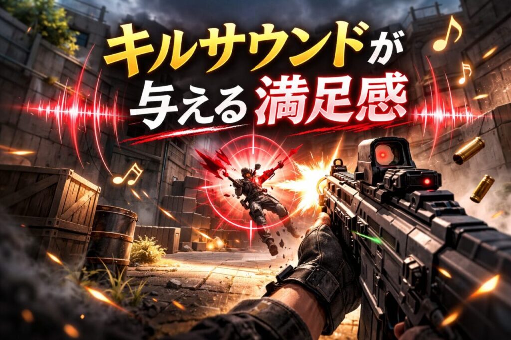 キルサウンドが与える満足感