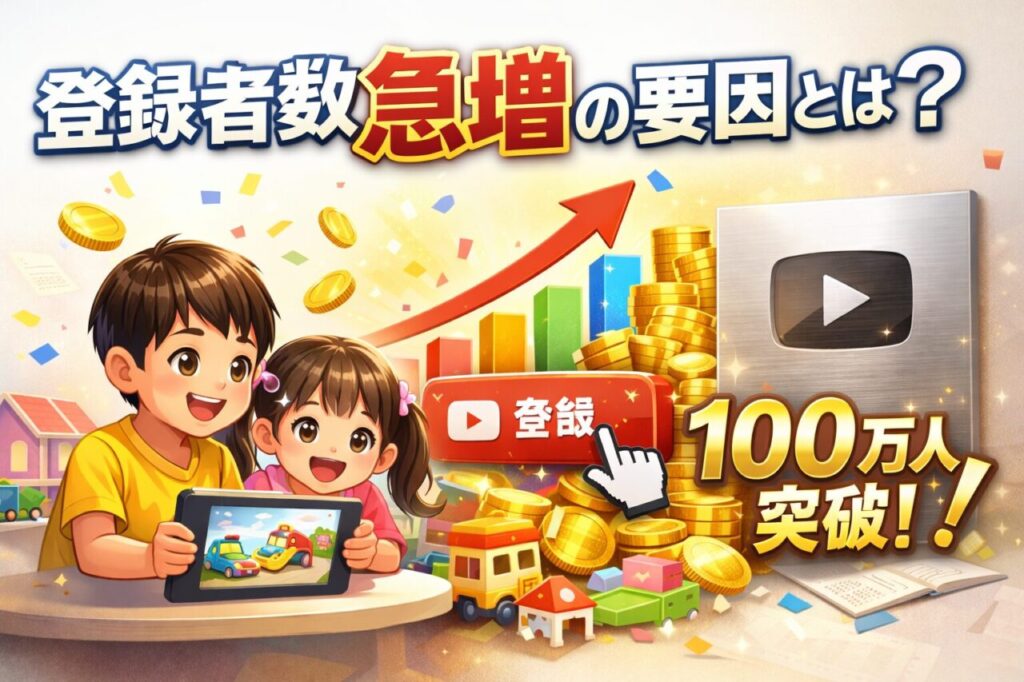 登録者数急増の要因とは