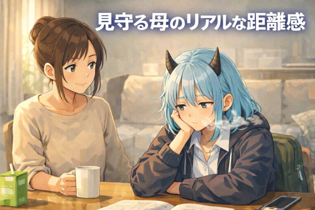 見守る母のリアルな距離感