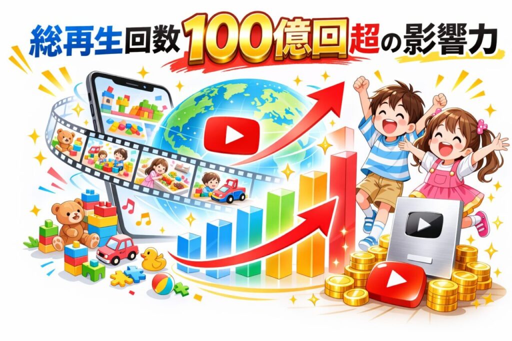 総再生回数100億回超の影響力