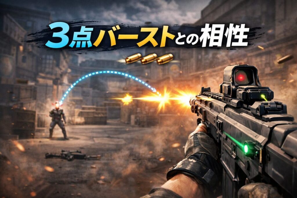 3点バーストとの相性