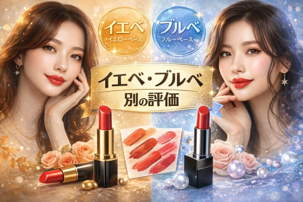 イエベ・ブルベ別の評価