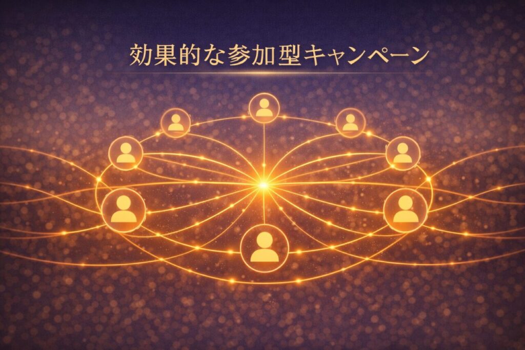 効果的な参加型キャンペーン