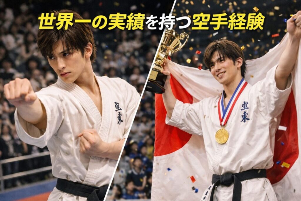 世界一の実績を持つ空手経験