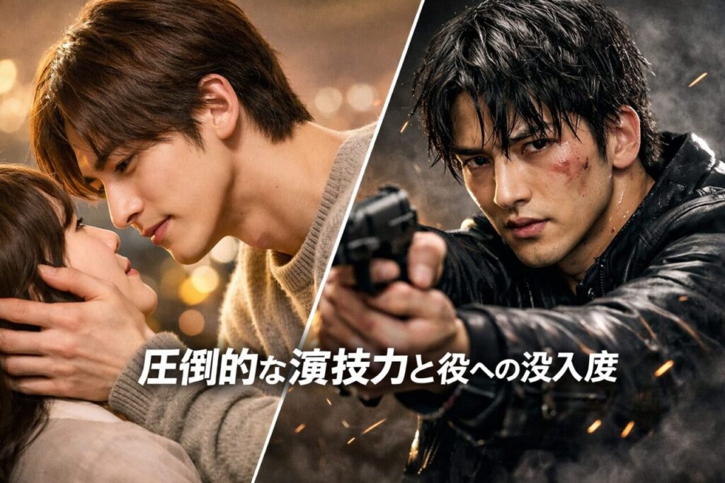 圧倒的な演技力と役への没入度