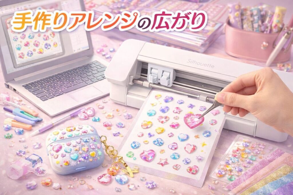 手作りアレンジの広がり