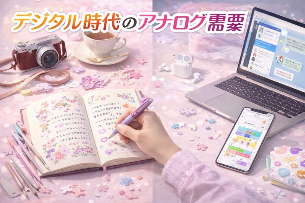 デジタル時代のアナログ需要
