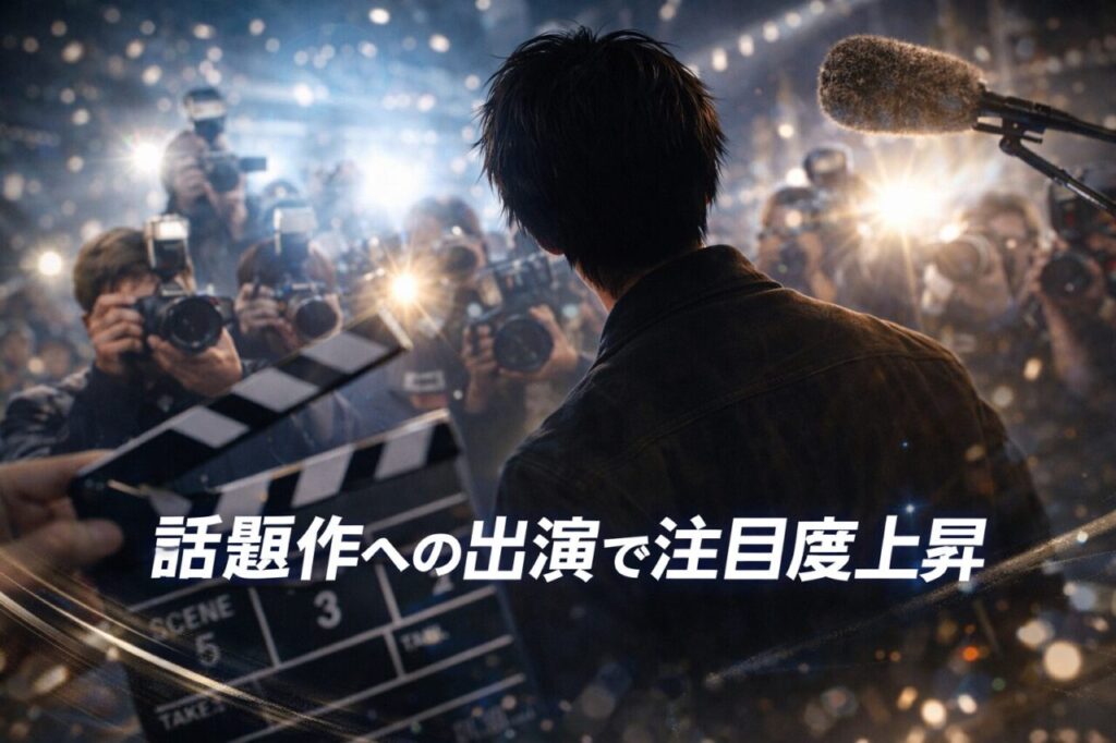 話題作への出演で注目度上昇