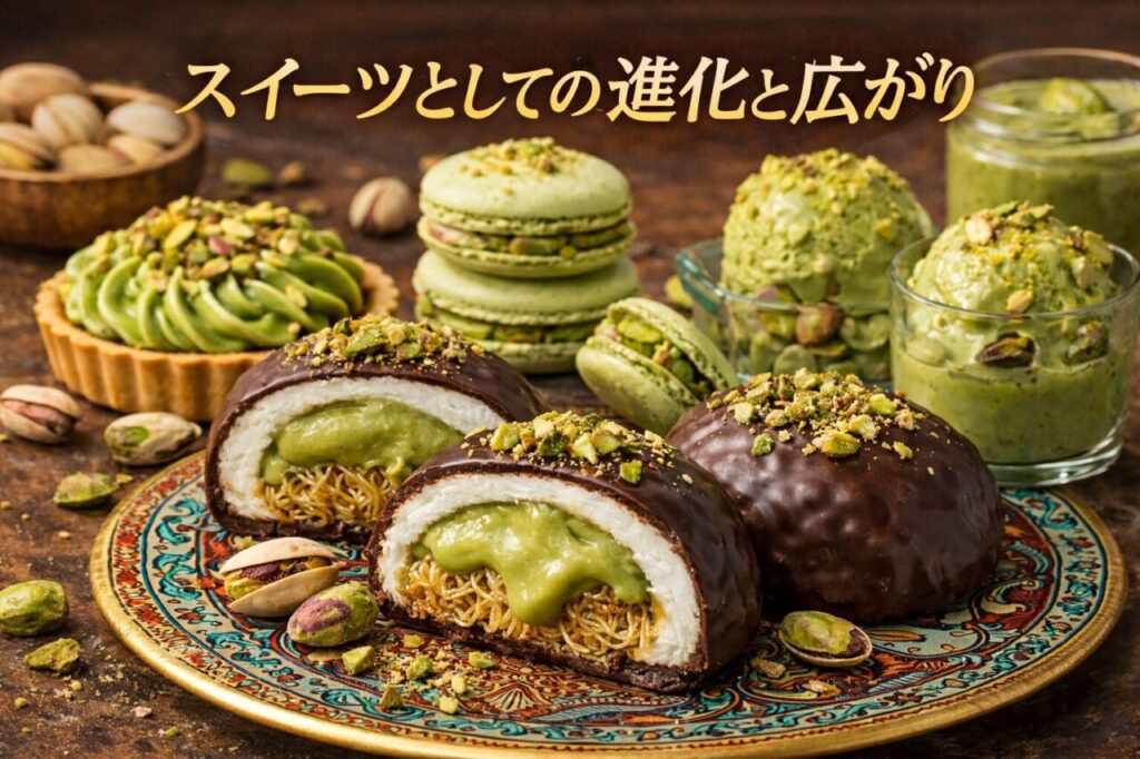 スイーツとしての進化と広がり