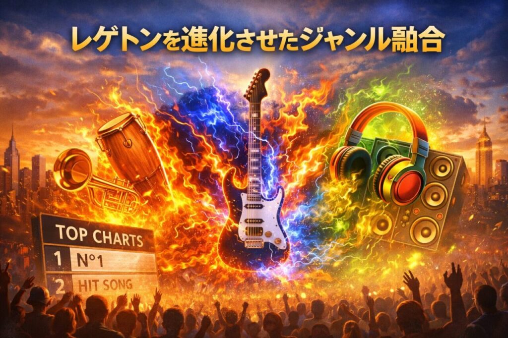 レゲトンを進化させたジャンル融合