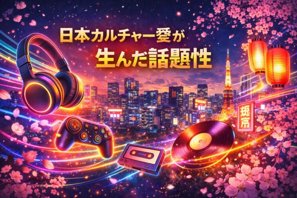 日本カルチャー愛が生んだ話題性