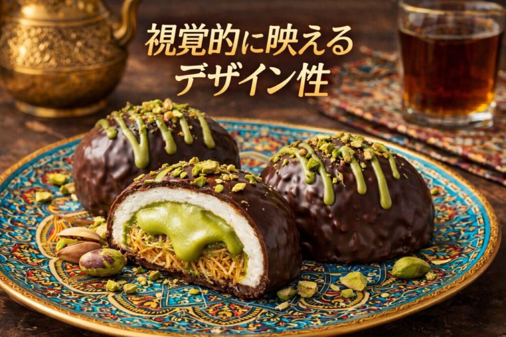 視覚的に映えるデザイン性