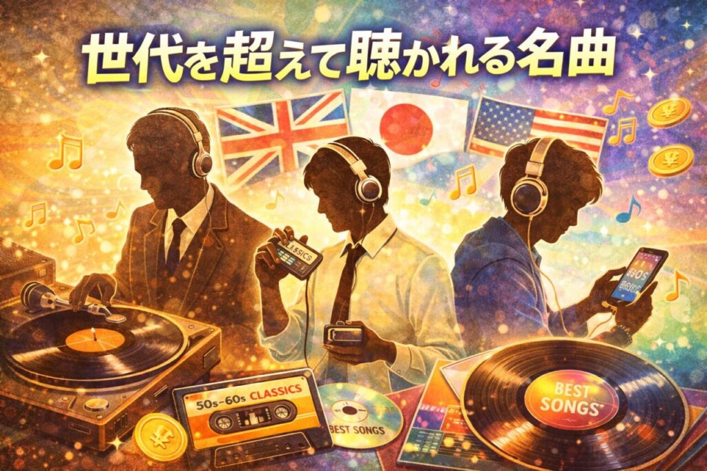 世代を超えて聴かれる名曲