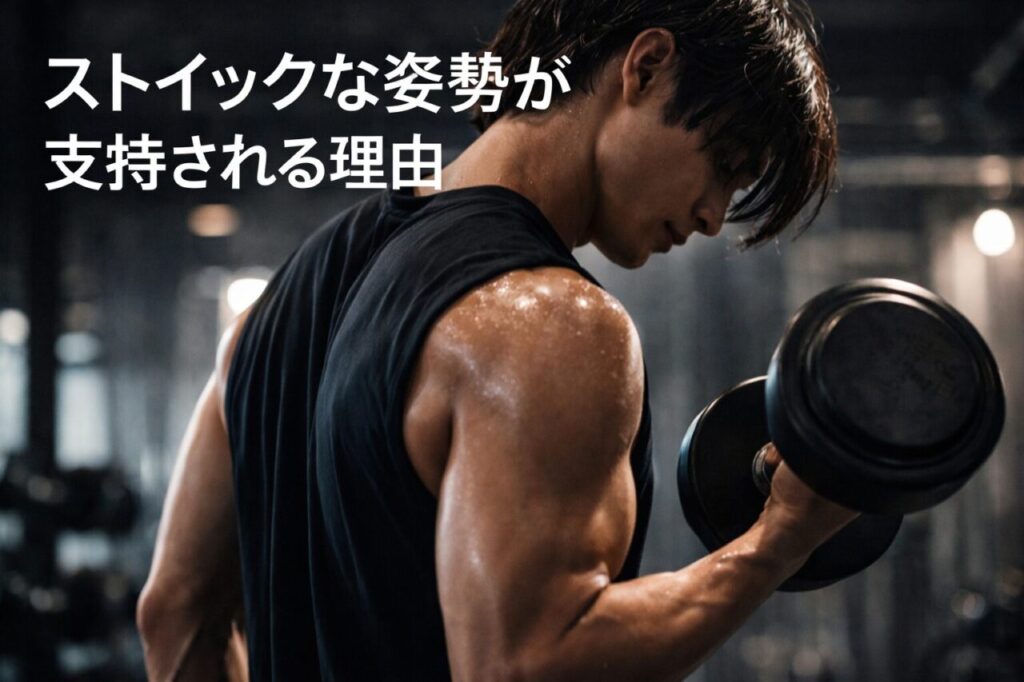 ストイックな姿勢が支持される理由