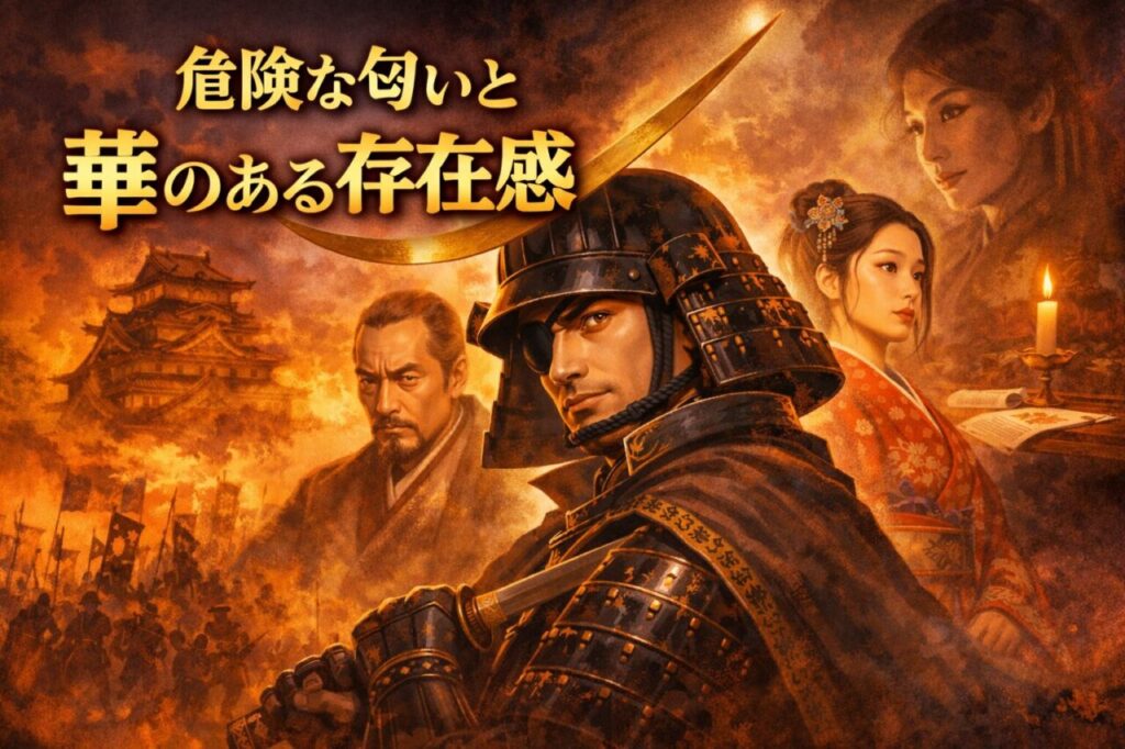 危険な匂いと華のある存在感